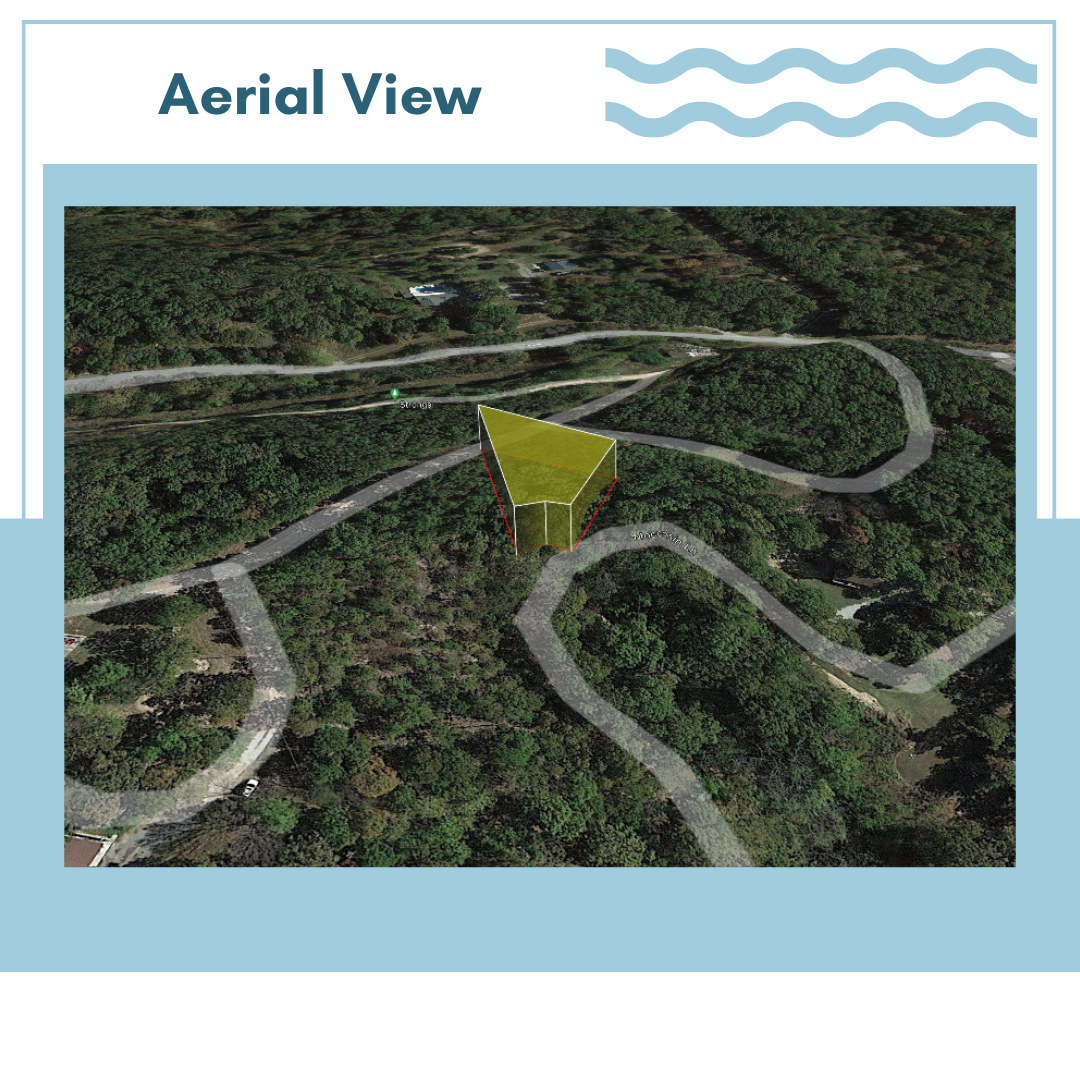 0.35 Acre overlooking view of Spavinaw Creek for your Dream House