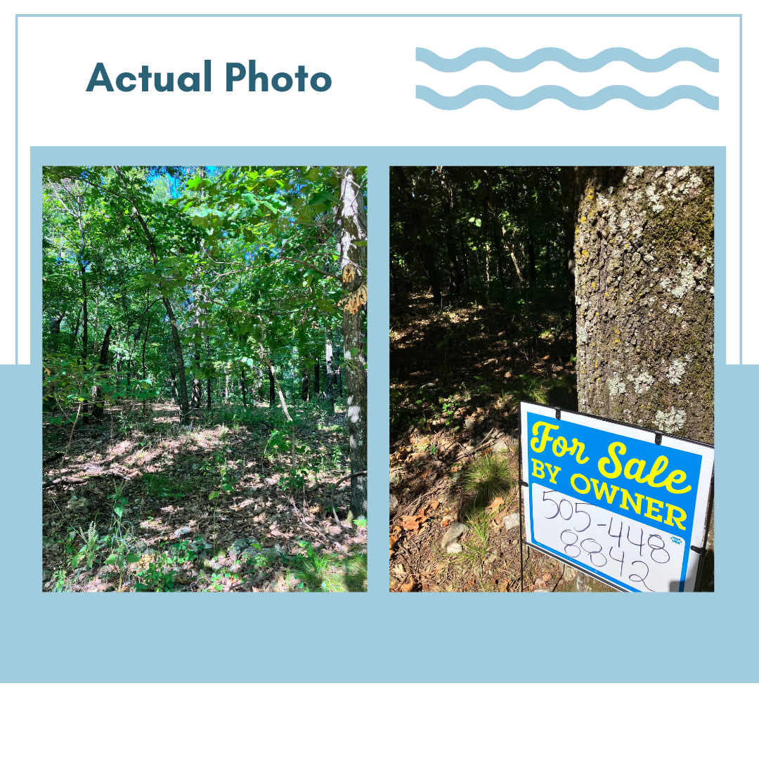 0.35 Acre overlooking view of Spavinaw Creek for your Dream House